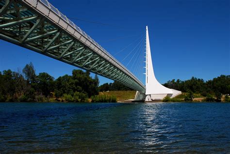 Bridges — Sundial Bridge at Turtle Bay, Redding, California