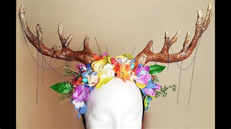 DIY Antler | Headdress - YouTube