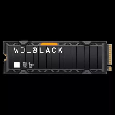 WD_BLACK 2TB SN850X NVMe SSD, Internal Gaming Solid State Drive with Heatsink - WDS200T2XHE ...