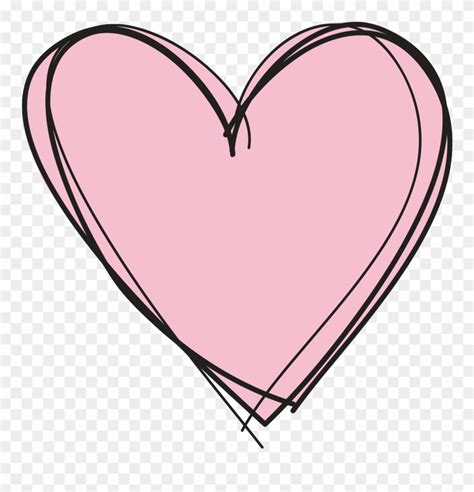 Download Pink Heart Clipart No Background - Cute Transparent Background Heart Clipart - Png ...