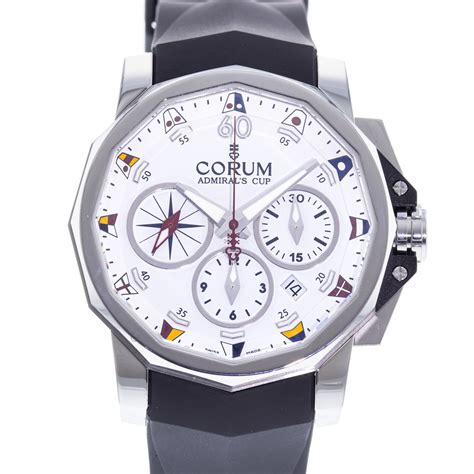 Authentic Used Corum Admiral's Cup Challenge Chronograph 753.691.20 ...