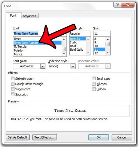 How to Make Times New Roman Default on Word 2010 - Solve Your Tech