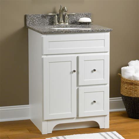 Worthington 24" Vanity in White - Transitional - Bathroom Vanities And ...