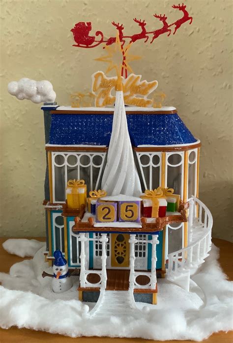 3D printing Christmas House • made with Anycubic Vyper・Cults