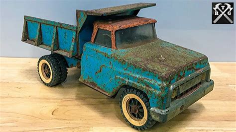 1965 Tonka Restoration - Restoring Vintage Toy Truck - ASMR Restoration ...