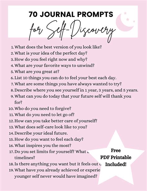 70 Journal Prompts About Identity & Self-Discovery {+ Free PDF Printable}