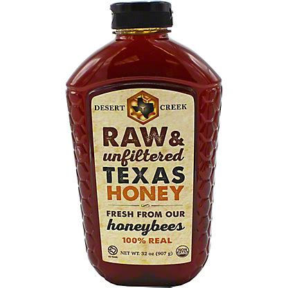 Desert Creek Raw & Unfiltered Texas Honey , 32 oz – Central Market