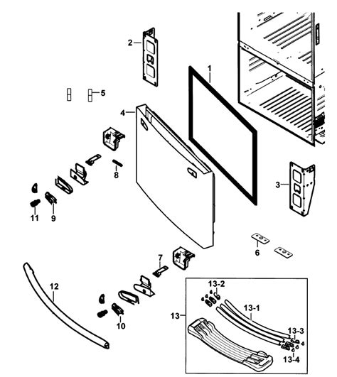 Samsung French Door Refrigerator Freezer Handle Parts | Reviewmotors.co