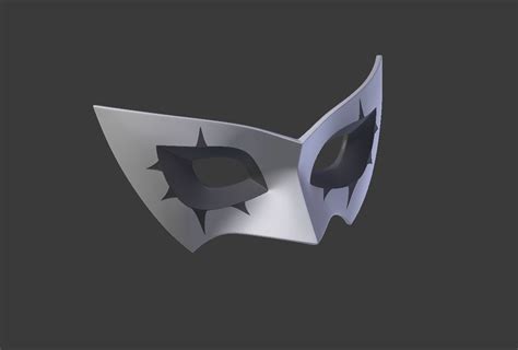 3D print model Persona 5 Joker mask | CGTrader