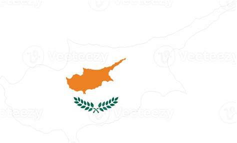 Cyprus flag pin map location 23529890 PNG