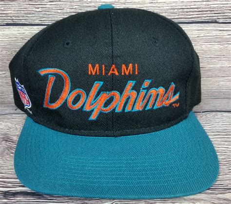 Miami Dolphins Vintage Snapback Sports Specialties Script Hat NFL Wool Cap Rare | Wool caps ...