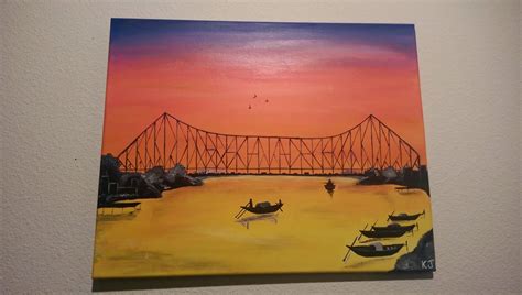 Khushboo's art gallery!: Howrah bridge