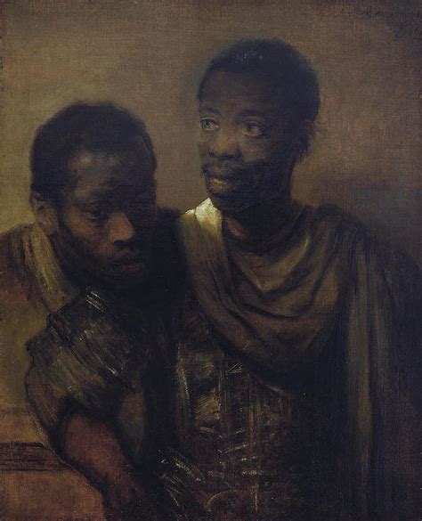 Two Negroes Painting by Celestial Images - Fine Art America