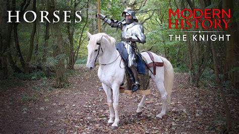 Part 7: Horses: How Do You Train a Warhorse? | Horses, Medieval horse ...