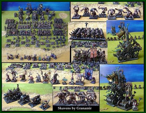 Skaven army By Granamir by Granamir on DeviantArt