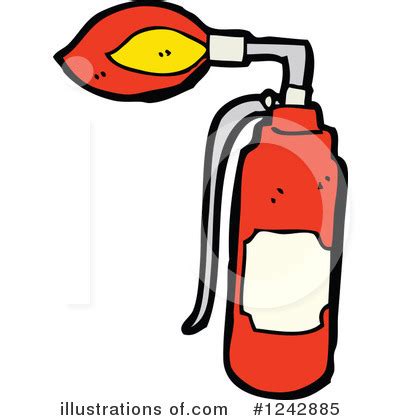 Flamethrower Clipart #1242952 - Illustration by lineartestpilot