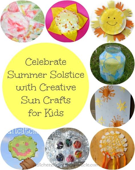 Celebrate Summer Solstice with Creative Sun Crafts for Kids