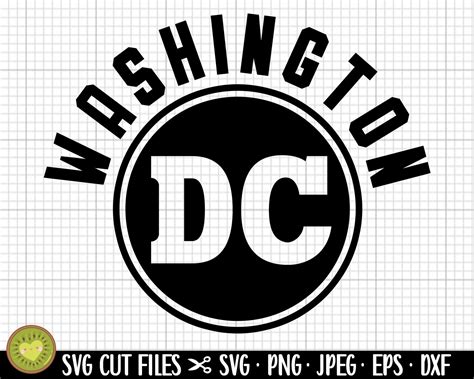 Washington Dc Svg Washington Dc Png - Etsy