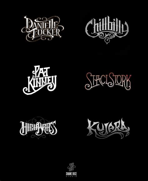 Shane Rice Studio | Band Logo Design and Lettering