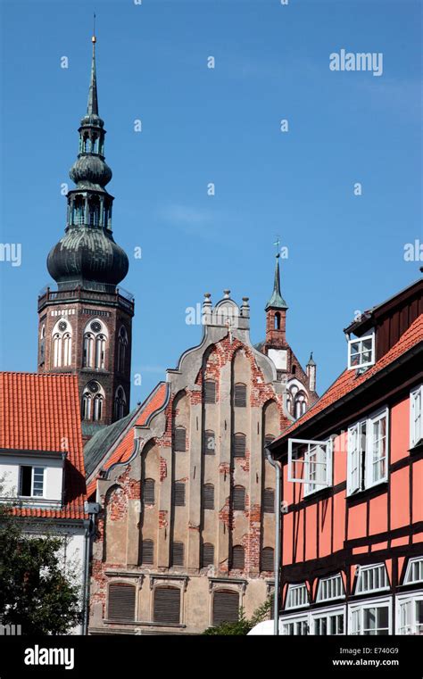 Medieval cathedral in Greifswald, Pomerania Stock Photo - Alamy