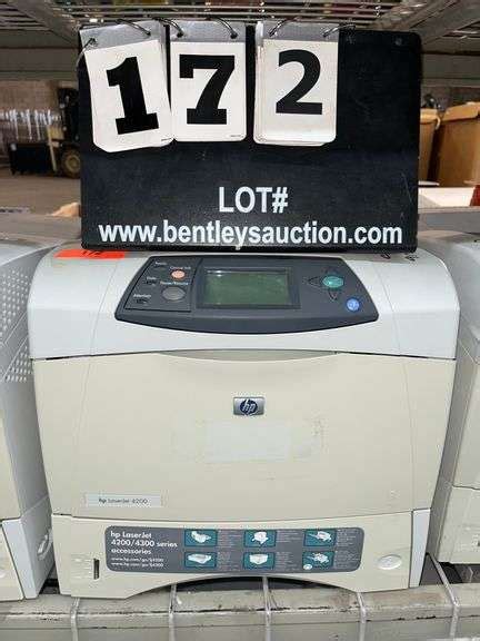 HP LASERJET 4200 - Bentley & Associates, LLC