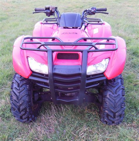 Honda Fourtrax 420FM Quad Bike Farm 4x4 Off Road Utility ATV Quad Red