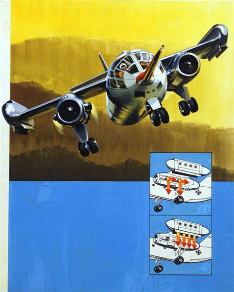 Dornier Do-31 VTOL (Original) art by Air (Wilf Hardy) at The Illustration Art Gallery | Aviation ...