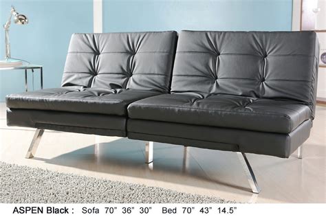 Black Leather Sleeper Sofa Queen - Home Furniture Design