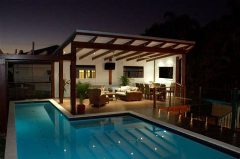 New timber deck, covered gazebo & swimming pool. Holland Park, Brisbane - Galleries - Empire ...