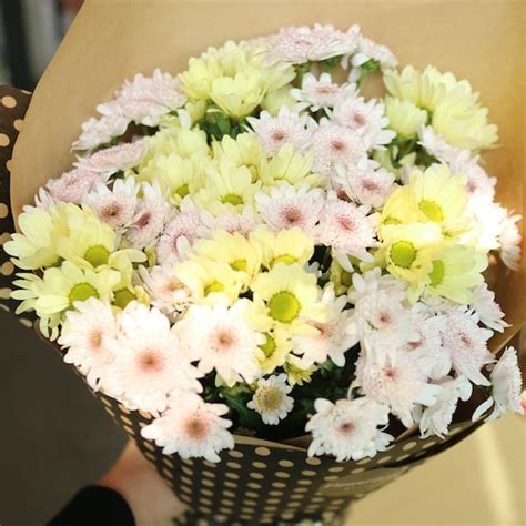 Mixed Chrysanthemum Bouquet | Flower Gift Korea