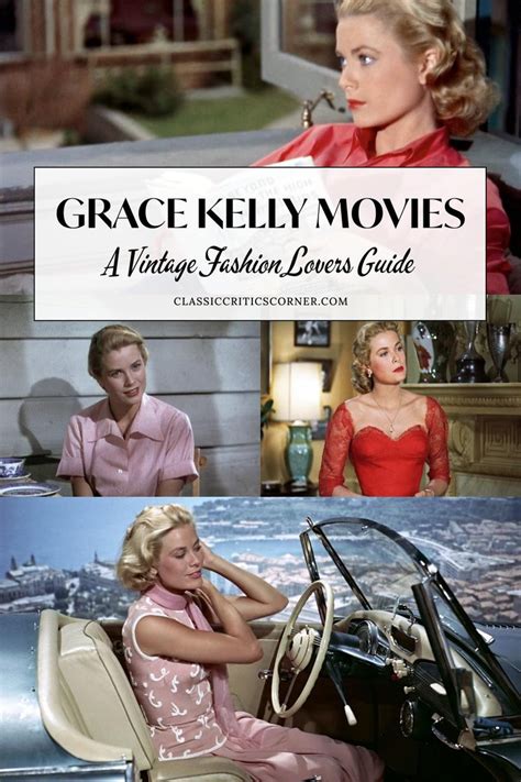 Grace Kelly Movies - a Vintage Fashion Lover’s Guide - Classic Critics ...