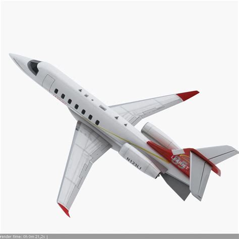 Bombardier Learjet 85 Interior 3d Max