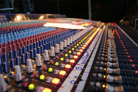 Free Yamaha monitor mixing board Stock Photo - FreeImages.com