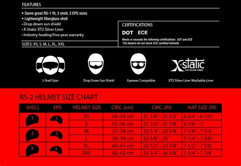 Motorcycle Helmet Sizing Chart Bell | Reviewmotors.co