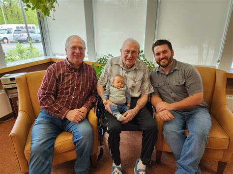 Four generations of Garrett family