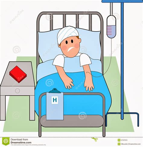 Hospital Bed Cartoon Images | BangDodo