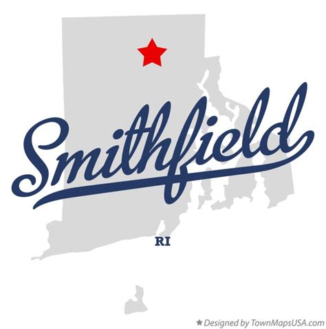 Map of Smithfield, RI, Rhode Island