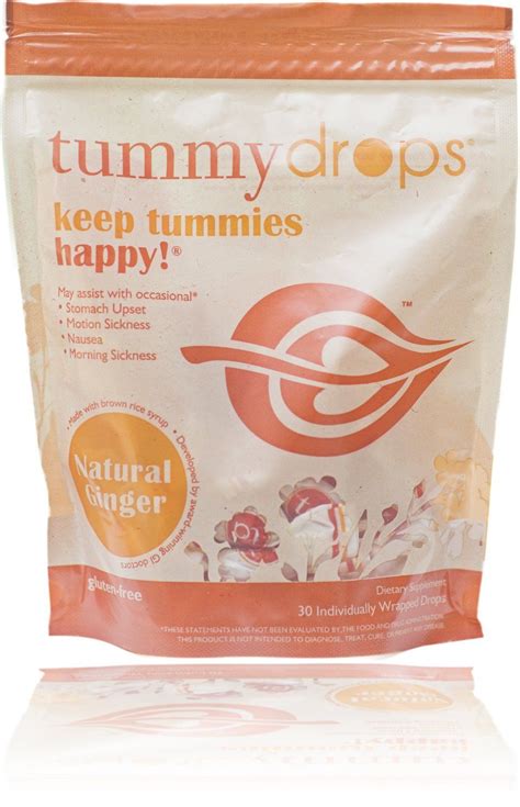 Amazon.com: Tummydrops Ginger (bag of 30 individually wrapped drops): Health & Personal Care ...