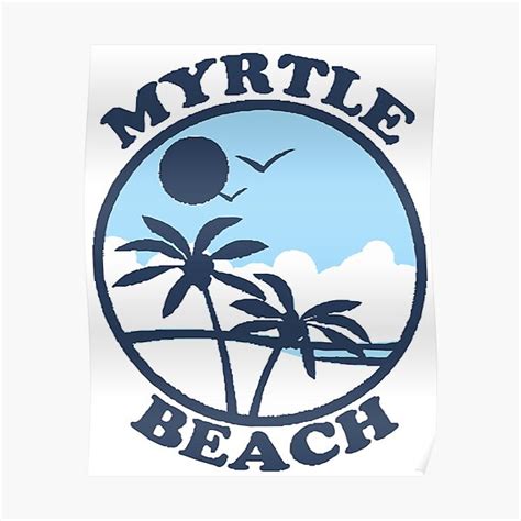 "Myrtle Beach - South Carolina. " Poster for Sale by America Roadside ...