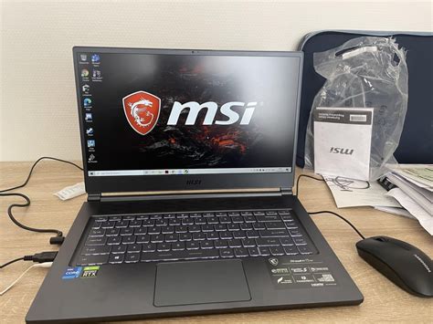 Finally got my MSI Stealth 15m, my first real gaming laptop and it is ...