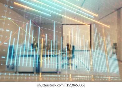 Stock Market Chart Trading Desk Bank Stock Photo 1510460306 | Shutterstock