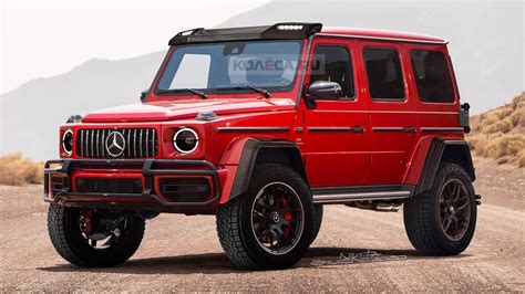 Mercedes-Benz G500 4×4²: un accurato render anticipa il design della nuova generazione - MBenz.it