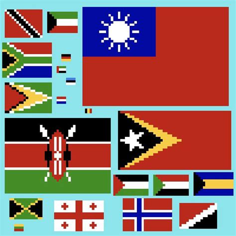 Flag Of Micronesia Pixel Art Pixel Art Pixel Art Design Pixel | Images ...