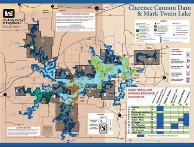 Mark Twain Lake area Map | Camping spots, Lake, Area map