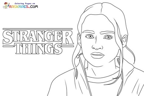 Stranger things, Coloring pages, Stranger things art