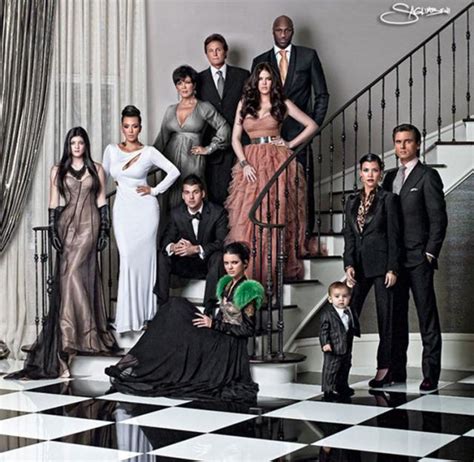 The 2021 Kardashian Christmas card is here! in 2023 | Kardashian family ...