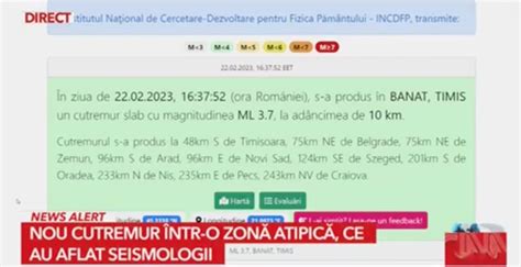 UPDATE: A fost cutremur în România cu magnitudinea de 4.1, urmat de un cutremur atipic - MGnews