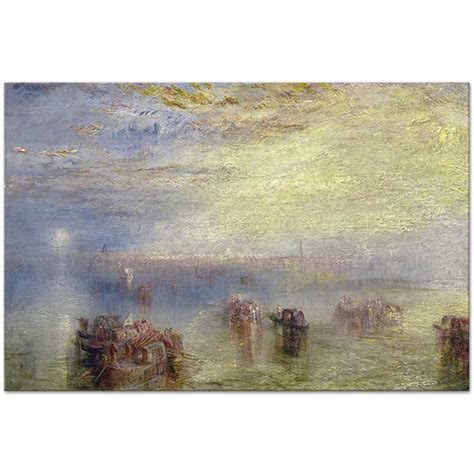 Approach to Venice by Joseph Mallord William Turner as Art Print | CANVASTAR