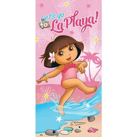 Dora the Explorer 'Playa Fun' Beach Towel - Walmart.com