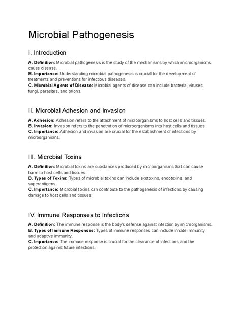 Microbiology (BIO-2010 ) Lecture 31 - Microbial Pathogenesis ...